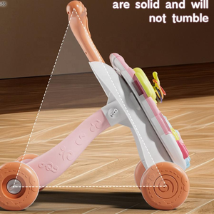 Push Along Walker Enfants Table D'activité 3 en <span class=keywords><strong>1</strong></span> Multifonction Développement Bébé Push Walker Jouet <span class=keywords><strong>pour</strong></span> Les Tout-Petits - Product Image 3