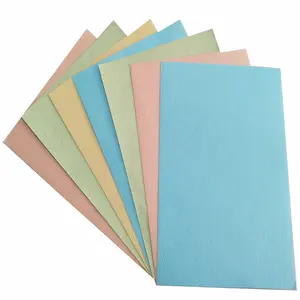 Fantasia de Papel colorido papel de fibra de couro em relevo