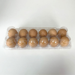 Chất lượng tốt trứng hộp Nhựa Tùy Chỉnh tái sử dụng nhựa gà trứng carton <span class=keywords><strong>12</strong></span> khay trứng - Product Image 2