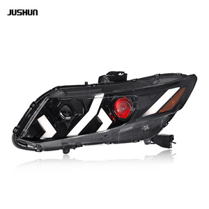 Jushun 9th Gen Civic Headlight Assembly <b>Led</b> <b>Projector</b> Lamp With Daytime Running <b>Light</b> For Honda Civic 2012-2015 - Product Image 3