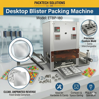 Machine d'emballage sous blister semi-automatique de bureau pour comprimés, pilules, capsules, chewing-gums, mini-équipement d'emballage sous blister