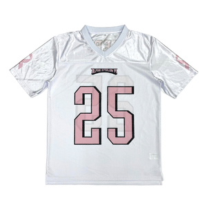 เสื้อฟุตบอลอเมริกันไซส์ใหญ่พิเศษระบายอากาศใส่ได้ทั้งชายและหญิงผ้าโพลีเอสเตอร์/ ผ้าฝ้ายออกแบบได้ตามต้องการ - Product Image 2