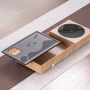 Mini plaque <span class=keywords><strong>vitrocéramique</strong></span> électrique à brûleur unique à commande tactile Offre Spéciale avec <span class=keywords><strong>petite</strong></span> planche à thé - Product Image 5