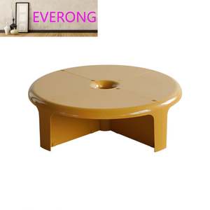 Table basse de salon en plastique amovible de style nordique, idéale pour les petits appartements, avec design modulable et assemblage facile – Mobilier de maison tendance. - Product Image 1