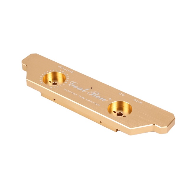 Customized Aluminum Enclosure Consumer Electronics OEM Aluminium Power Amplifier Front Panel for Audio