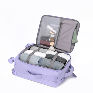 Valise à roulettes, sac à roulettes, 20 pouces, tissu en nylon ultra-léger, valise à roulettes, valise à code, valise à roulettes 24 pouces - Product Image 5