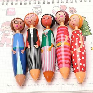 15 Manufacturers Direct Sales Kawaii Cartoon Doll Little Advertising Pen Creative Student Ballpoint Gel Pen - Product Image 3