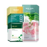 Grosir Kosmetik Organik Perawatan Kulit Alami Kecantikan Pelembab Menutrisi Masker Wajah Kustom untuk Kulit