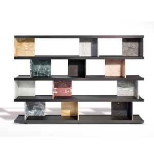 Design di moda grande arredamento in marmo <span class=keywords><strong>soggiorno</strong></span> mobili di lusso <span class=keywords><strong>libreria</strong></span> moderna - Product Image 3