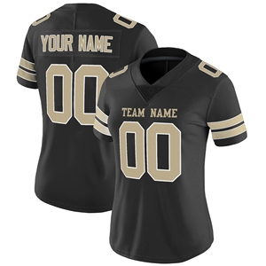 Camiseta de Fútbol Bordada Personalizada de Alta Calidad, Verde y Blanca, Cosida, Uniforme de Equipo de Fútbol Americano para Hombres, Mujeres y Jóvenes - Product Image 5
