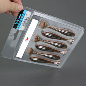 Tùy chỉnh rõ ràng <span class=keywords><strong>PVC</strong></span> mềm Nhựa Câu cá lure hộp vỉ bao bì cho cá lures - Product Image 2