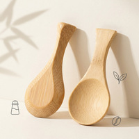 Petites cuillères en bois pour mélanger le café, cuillères à thé, cuillères à mélanger pour manger, cuillères à thé glacé, cuillères à crème glacée