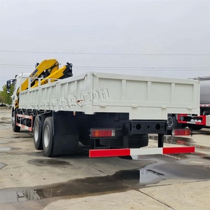 Grúa montada en camión plegable FAW 6*4 25 toneladas directa de fábrica con plataforma de transporte de carga a la venta - Product Image 4
