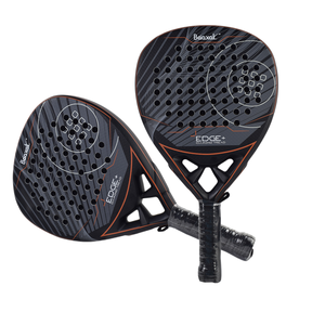 Nouvelle arrivée diamant/larme/forme ronde logo personnalisé pagaie en fibre de carbone/raquette de tennis padel - Product Image 3