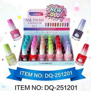 Luodanqi Esmalte de uñas, juego de 24 piezas, colorido, de larga duración, para el cuidado de la belleza de las mujeres - Product Image 3
