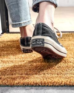 Alfombra de Entrada Resistente Antideslizante 100% Fibra de <span class=keywords><strong>Coco</strong></span> Natural con Respaldo de PVC para Puerta Principal 40x60cm - Product Image 6