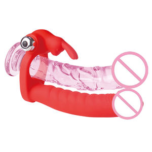 Girlspower 7-frequentie Mannelijke Vibrerende Vertraagde Vergrendelingsring Konijnenkralen Zelfgenoegzame Ring Unisex Volwassen Leuke Producten - Product Image 4
