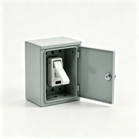 Sectionneur basse tension 30A, coupe-circuit monophasé 240V 50/60Hz, boîtier en acier, modèle PDB-30A pour l'air
