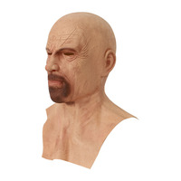 Masque intégral pour homme, masque en silicone réaliste pour Halloween, masque personnalisé en silicone, masque réaliste pour les fêtes