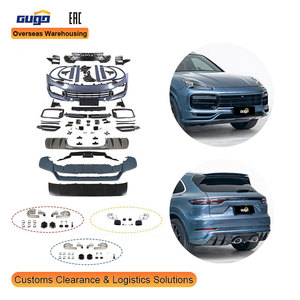 Kit de carrosserie GUGO pour <span class=keywords><strong>Porsche</strong></span> <span class=keywords><strong>Cayenne</strong></span> 2018-2023, mise à niveau vers le kit de carrosserie Turbo GT - Product Image 1
