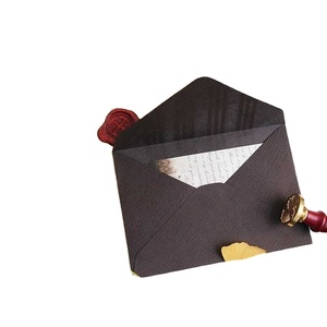 Lot de 10 enveloppes vintage pour invitations de mariage, cartes de vœux, enveloppes d'envoi, enveloppes en <span class=keywords><strong>chanvre</strong></span> tissé - Product Image 3