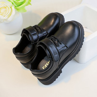 Nouvelles Chaussures Habillées en Cuir PU pour Garçons, Style Gentleman, Printemps-Automne, pour l'École