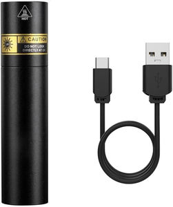 Linterna UV de Luz Negra de Alta Intensidad 365nm al por Mayor, Recargable por USB, para Detección de Orina de Mascotas, Tinea, Dinero y Minerales - Product Image 2
