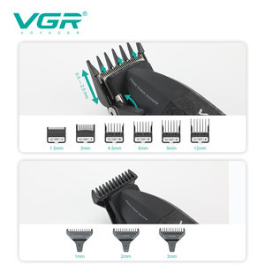 เครื่องตัด<span class=keywords><strong>ผม</strong></span> VGR V-640 S3 DLC Blade มอเตอร์ความเร็วสูง สำหรับร้านตัดผม ชาร์จไฟได้ สำหรับผู้ชาย ระดับมืออาชีพ - Product Image 6