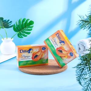 Savon à la papaye DiLia 125gr éclaircit et blanchit naturellement votre peau, nettoie en profondeur tout en révélant une peau éclatante. - Product Image 1