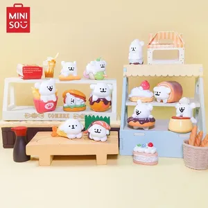 Miniso <span class=keywords><strong>maltese</strong></span> trà chiều loạt túi mù Kawaii Mini mô hình món quà sinh nhật Anime xung quanh trẻ em Đồ chơi mô hình trang trí - Product Image 4