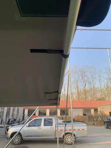 गर्मी कार कैंपिंग सन शेड 4x4 छत प्लेसमेंट 5 मीटर ऑक्सफोर्ड पॉलिएस्टर pvc लेपित हल्के एल्यूमीनियम मिश्र धातु पोल कार साइड वानिंग 2 - Product Image 3