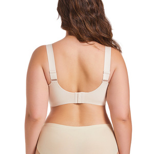 Women's Wireless Comfortable Full Everyday Seamless Knitted Breathable Tshirt <strong>Bra</strong> 2506 <strong>No</strong> Underwire Push-up Thin Logo Cup - Product Image 3