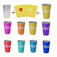 Gobelets en aluminium thermosensibles de 470 ml, sans BPA, écologiques, avec logo personnalisé, promotion de bar, gobelets à bière magiques changeant de couleur