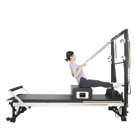 Machine de Pilates compacte en aluminium MJD pour salle de sport commerciale, idéale pour les centres de fitness locaux et la réalisation de projets à grande échelle