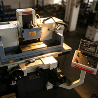 Fraiseuse universelle CNC BT50 à double tête 22KW, déplacement de l'axe Z de 12000 mm, double broche à haute rigidité