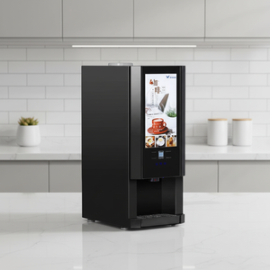 เครื่องจ่า<span class=keywords><strong>ย</strong></span>เครื่องดื่มร้อนและเย็นอเนกประสงค์ กาแฟ/<span class=keywords><strong>ชา</strong></span>นม/น้ำผลไม้ ระบบทำความเย็นด้วยคอมเพรสเซอร์ ป้องกันเด็ก - Product Image 1