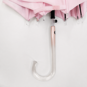 <span class=keywords><strong>Ombrello</strong></span> dritto romantico rosa ciliegio 8K con manico a gancio in perla bianca lattiginosa per regalo di nozze, primavera, esterno - Product Image 6