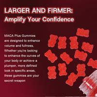Jiaoming prix d'usine Big Booty Butt Maca Plus Gummies sain et délicieux bonbons mous nutritifs