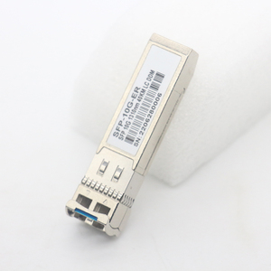 SFP-10G-ER 10G โมดูลรับส่งสัญญาณไฟเบอร์ออปติก ขั้วต่อ LC 40KM DDM DC 5V แลนแบบมีสาย - Product Image 1