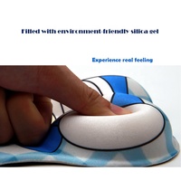 Livraison rapide depuis le Stock Beauty Anime 3D Repose-poignet Ass Tapis de souris Tapis de souris en silicone souple et gel avec base antidérapante en PU