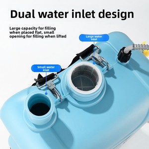 20L Cold Fogger Backpack Sprayer High Double <b>Battery</b> <b>Operated</b> Agricultural Pesticide Fertilizer Disinfection 1 011 - Product Image 4