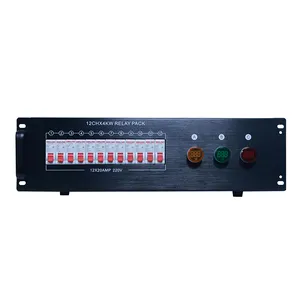 Oem ODM cách kích thước phân phối điện màu cho ánh sáng sân khấu bên KTV Câu lạc bộ DJ Disco ánh sáng Centro de carga distribucion