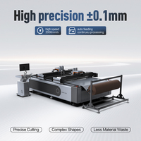 Cortadora de tela digital AOL, máquina de corte CNC automática con cuchilla para textiles, para zapatos y camisetas