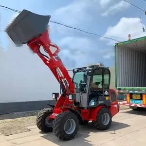 Компактный гидравлический шарнирный Телескопический фронтальный погрузчик дизайн с сердечником моторный насос доступен для продажи - Product Image 6
