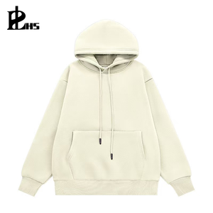 Conjunto de Sudadera con Capucha y Pantalones de Chándal de Forro Polar Oversize, Grueso y Pesado, Unisex, de Corte Holgado, Estilo Urbano - Product Image 5