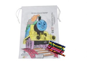 Sac à main non tissé à <span class=keywords><strong>colorier</strong></span> <span class=keywords><strong>Elsa</strong></span> DIY avec crayons – Mini portefeuille DIY en PP non tissé - Product Image 5