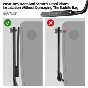 Rhino walk Fahrrads attel tasche Stabilisator Halterung Fahrrad Sattel tasche Sitz montage Feste Basis Zubehör - Product Image 3