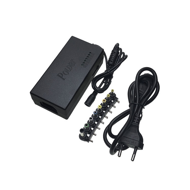 YTYS AC-DC Adapter Power Supply 12-24V 96W Adjustable Universal Plug-in Charger Multiple Conversion Heads Laptop 2-Year Warranty