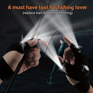 <span class=keywords><strong>LED</strong></span> Đèn Pin Găng Tay Tay Miễn Phí Ánh Sáng Găng Tay Đèn Món Quà Giáng Sinh Tiện Ích Công Cụ Cho Ngoài Trời Cắm Trại Câu Cá - Product Image 2