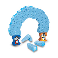 Jeu d'empilage interactif pour enfants : Chaise éducative en plastique pour l'éveil à la pensée logique et à la persévérance
